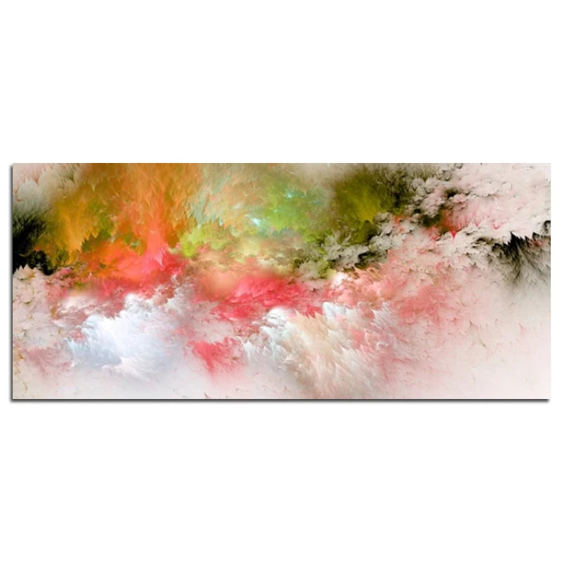 modern colorful abstract wall print 